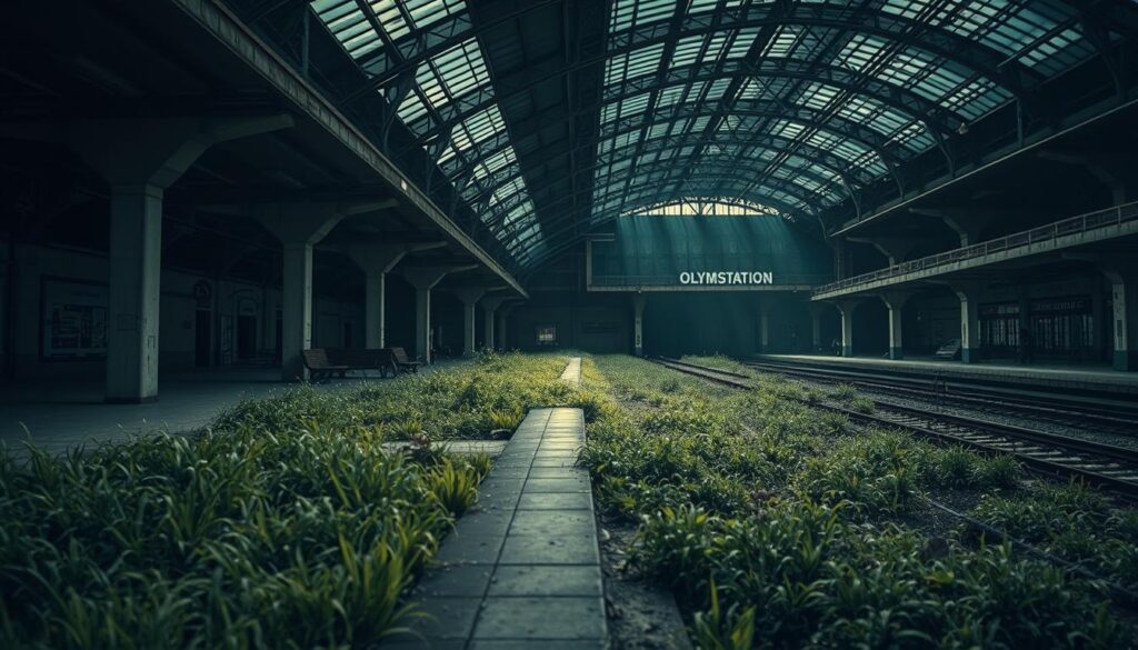 Geisterbahnhof Olympiastadion München