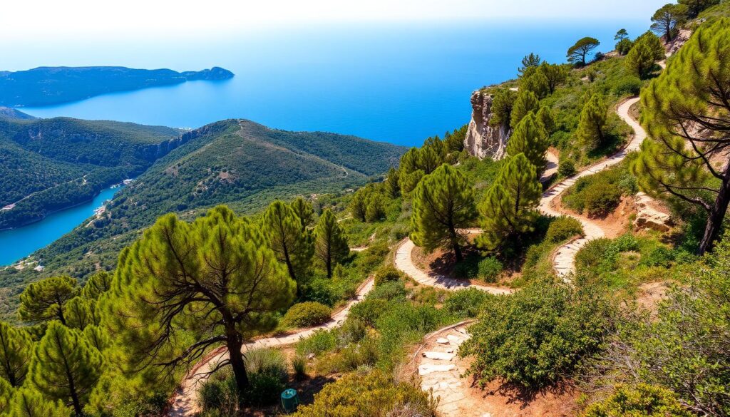 Wanderwege auf Skiathos