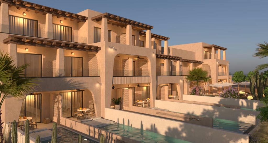 Moderne Architektur des Anissa Oasis Beach