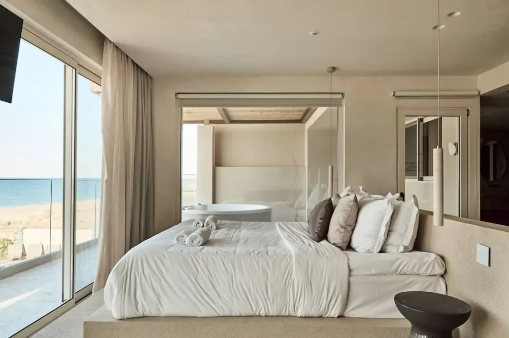 Grand Studiosuite mit Meerblick im UZENIE All Suites Boutique Resort auf Kreta