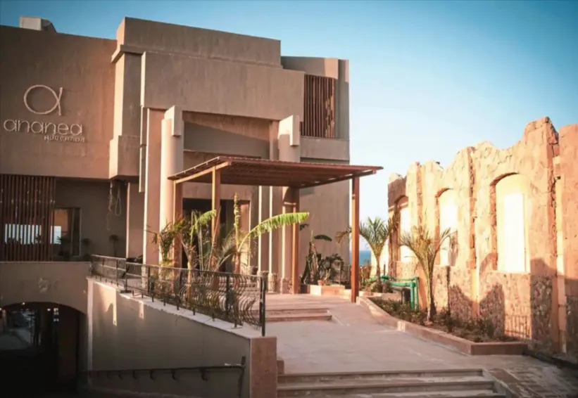 Eingangsbereich des ananea Hurghada Adults only Hotels in Strandn&auml;he
